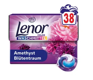 LENOR PODS® Amethyst Flower kapsle na praní na barevné prádlo 38 PD