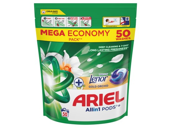 Ariel kaps (50PD/bal) PlusTOLGoldOrchid