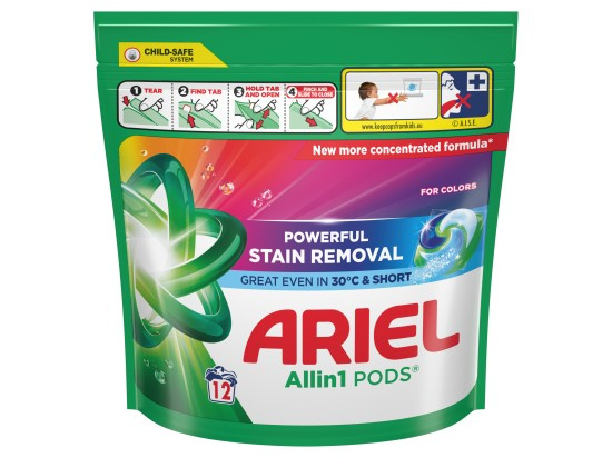 Ariel kaps (12PD/bal) Color