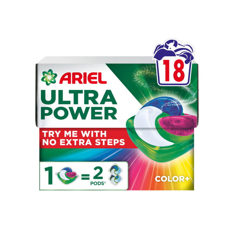 Ariel Ultra Power PODS kapsle na praní Color+