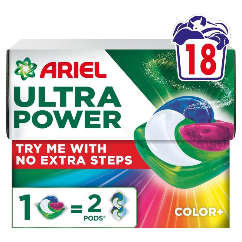 Ariel Ultra Power PODS kapsle na praní Color+