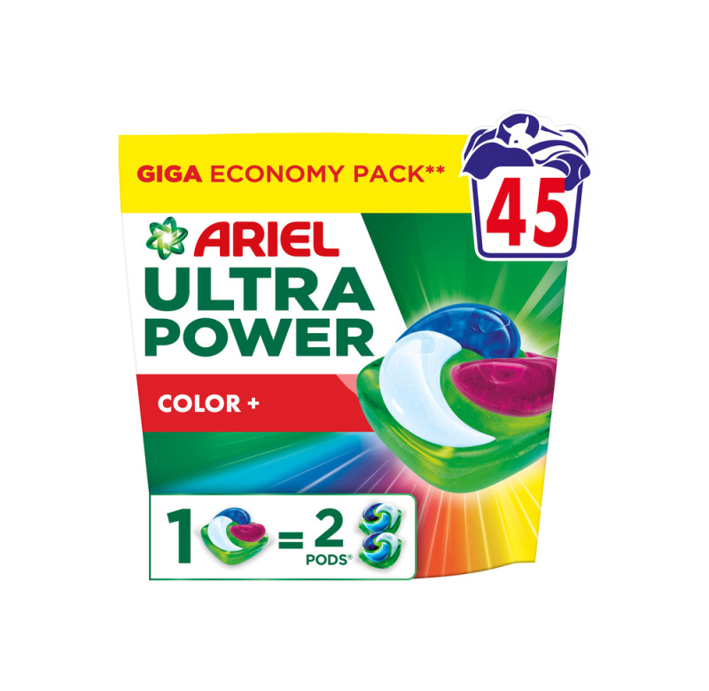 Ariel Ultra Power PODS kapsle na praní Color+