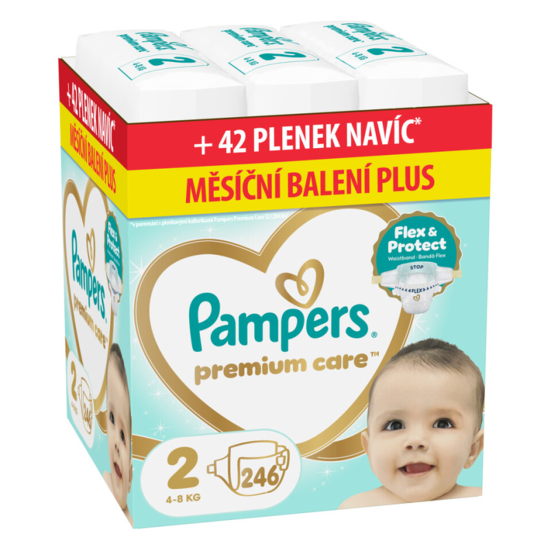 Pampers Premium Care jednorázové plenky 2 (4–8 kg)