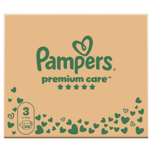 Pampers Premium Care jednorázové plenky 3 (6–10 kg)