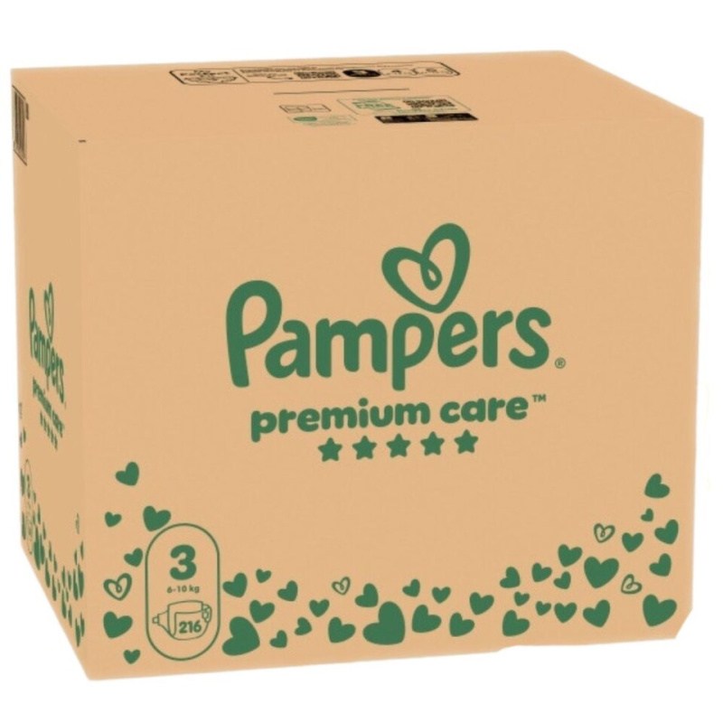 Pampers Premium Care jednorázové plenky 3 (6–10 kg)