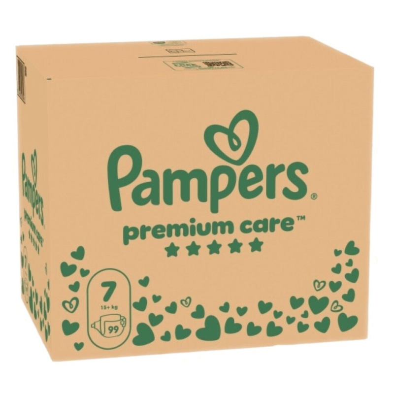 Pampers Premium Care jednorázové plenky 7 (15+ kg)