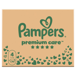Pampers Premium Care jednorázové plenky 4 (9–14 kg)