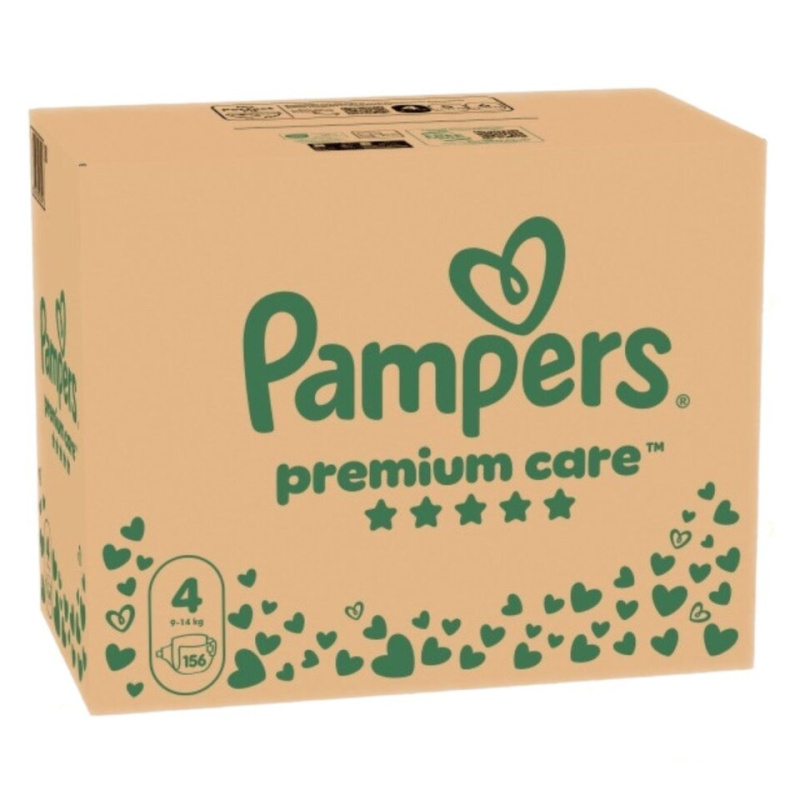Pampers Premium Care jednorázové plenky 4 (9–14 kg)