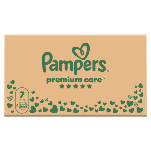 Pampers Premium Care jednorázové plenky 7 (15+ kg)
