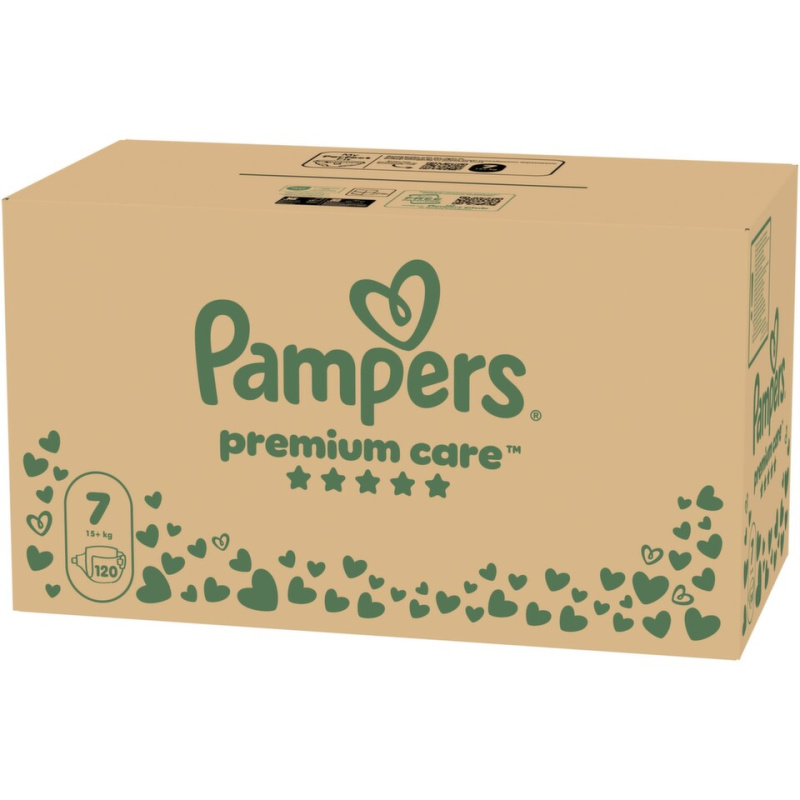 Pampers Premium Care jednorázové plenky 7 (15+ kg)