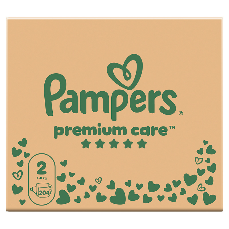 Pampers Premium Care jednorázové plenky 2 (4–8 kg)