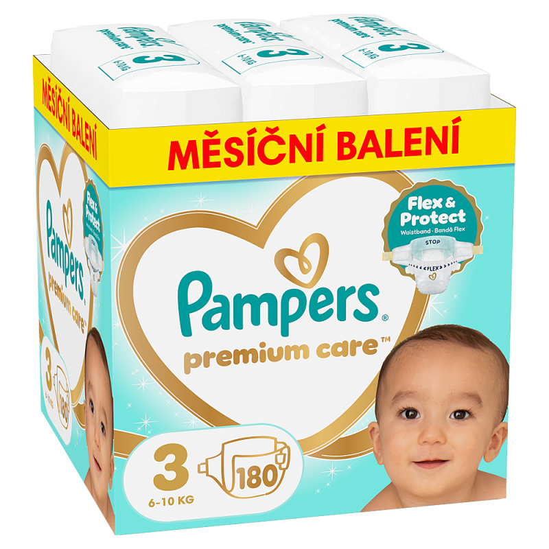 Pampers Premium Care jednorázové plenky 3 (6–10 kg)