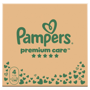 Pampers Premium Care jednorázové plenky 4 (9–14 kg)