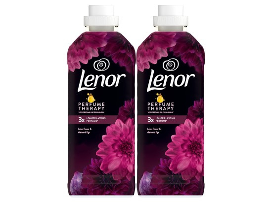 LENOR Lotus Water & Diamond Figs Aviváž 94 praní 2 x 987 ml