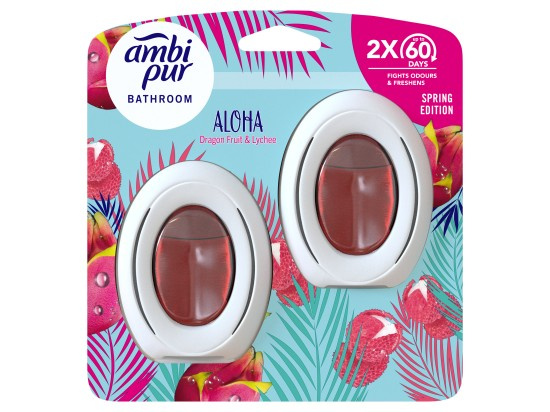 Ambi Pur Bathroom Aloha osvěžovač vzduchu 2x8 ml