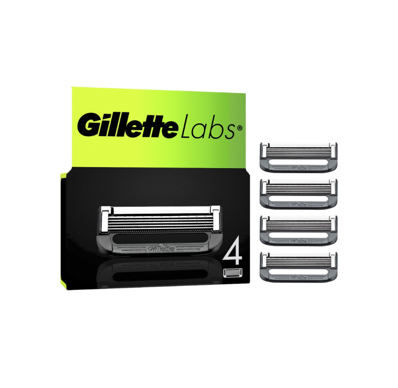 Gillette Labs náhradní břity 4 ks