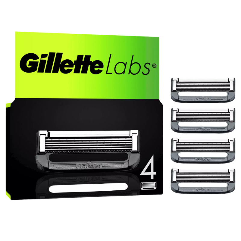 Gillette Labs náhradní břity 4 ks
