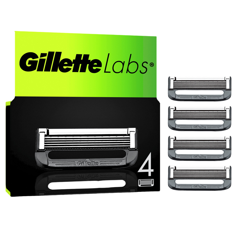 Gillette Labs náhradní břity 4 ks
