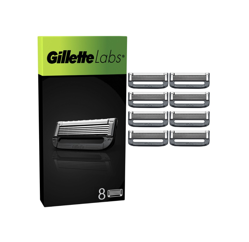 Gillette Labs náhradní břity 8 ks