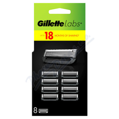 Gillette Labs náhradní břity 8 ks