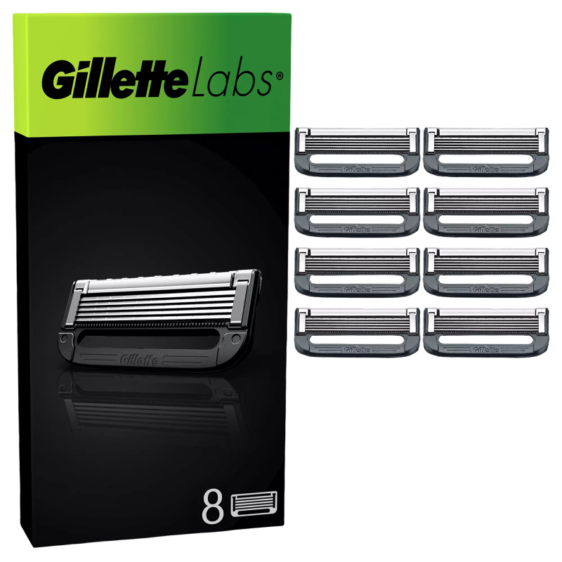 Gillette Labs náhradní břity 8 ks