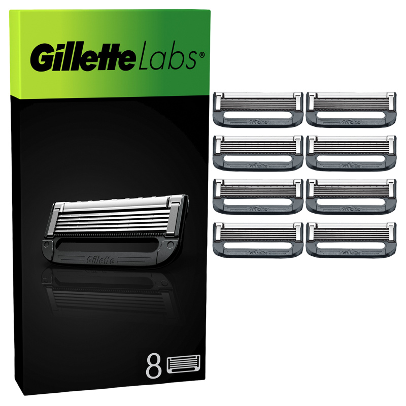 Gillette Labs náhradní břity 8 ks