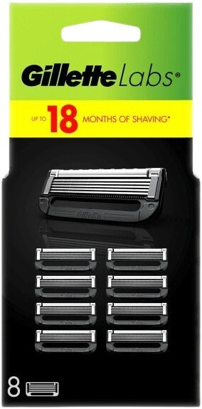 Gillette Labs náhradní břity 8 ks
