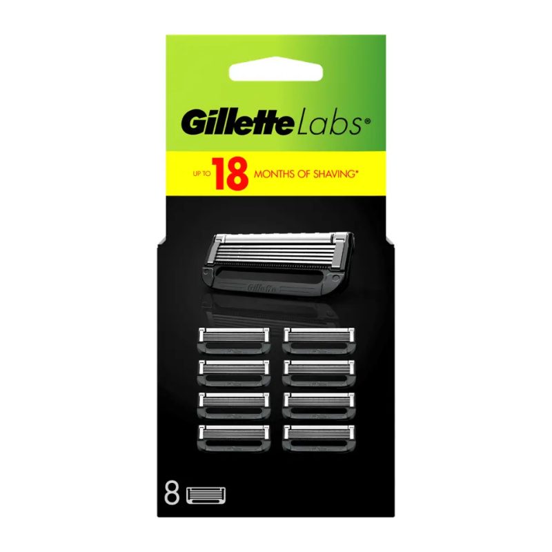 Gillette Labs náhradní břity 8 ks