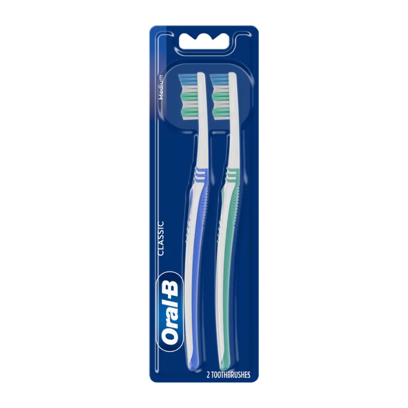Oral-B Zubní kartáčky Classic Medium 2 ks 2 ks