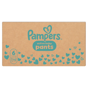 Pampers Active Baby plenkové kalhotky 6 (13–19 kg)
