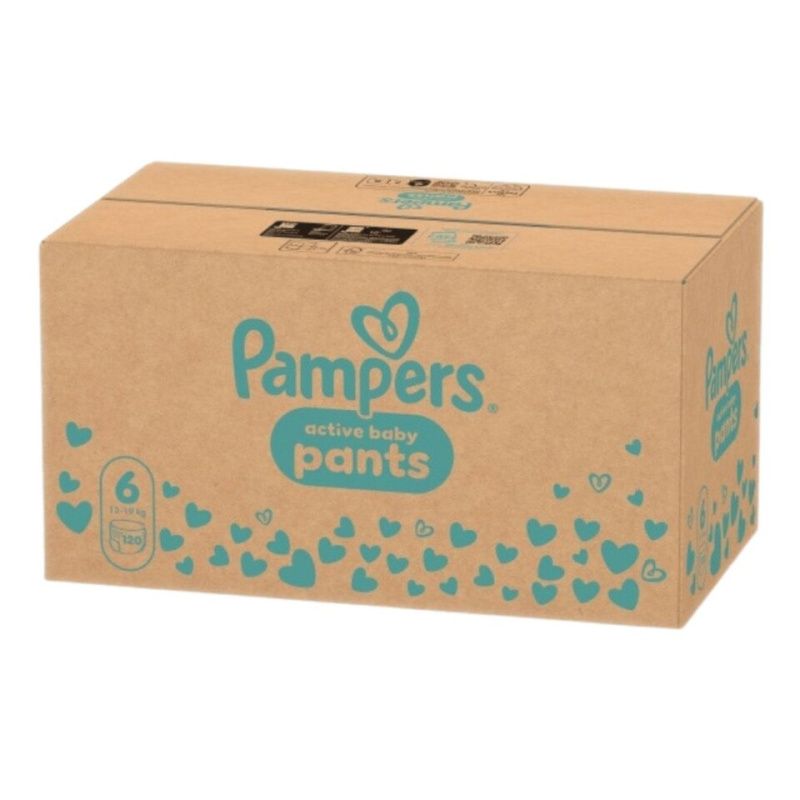 Pampers Active Baby plenkové kalhotky 6 (13–19 kg)