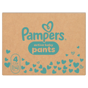 Pampers Active Baby plenkové kalhotky 4 (9–15 kg)