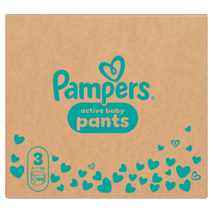 Pampers Active Baby plenkové kalhotky 3 (6–11 kg)