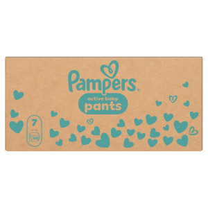 Pampers Active Baby plenkové kalhotky 7 (15+ kg)