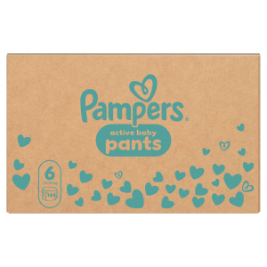 Pampers Active Baby plenkové kalhotky 6 (13–19 kg)