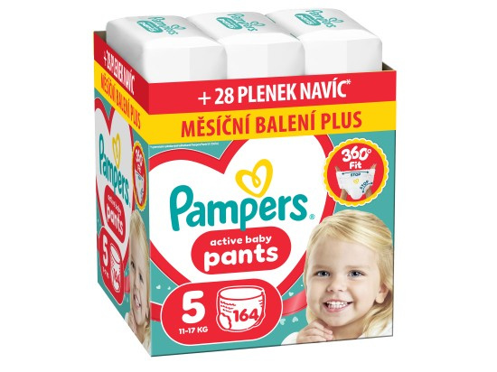 Pampers Active Baby plenkové kalhotky 5 (11–17 kg)