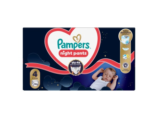 Pampers Pants Night MBox S4 (104ks/kra)
