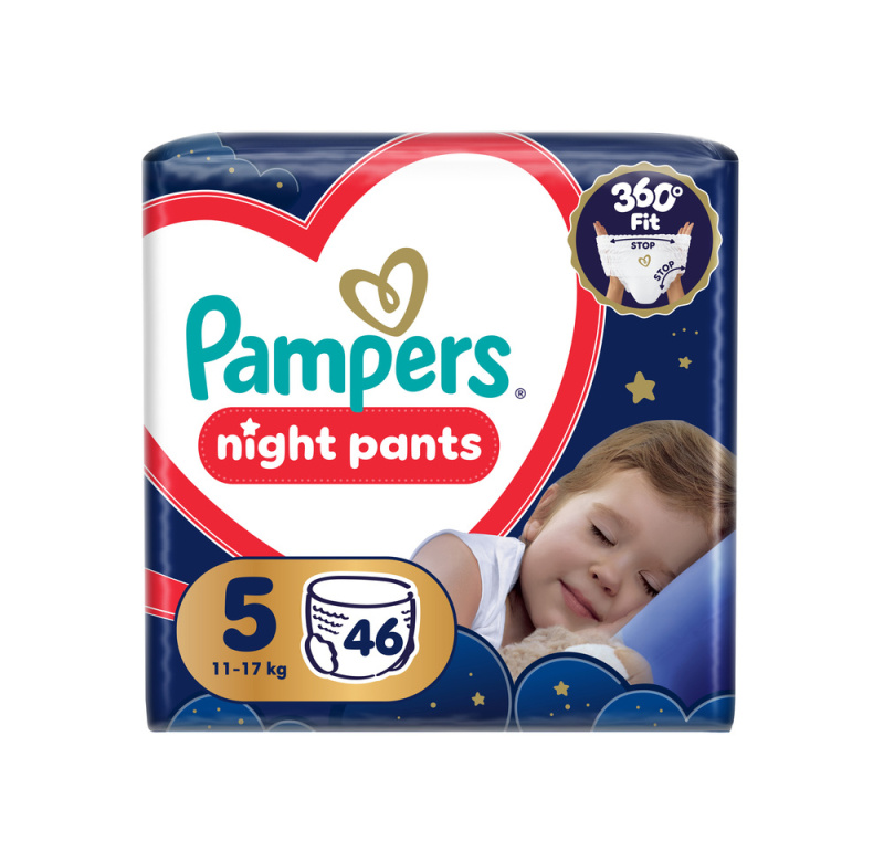 Pampers Pants Night S5 (46ks/fol)