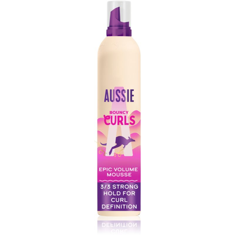 Aussie Bouncy Curls Epic Volume pěnové tužidlo pro kudrnaté vlasy 200 ml