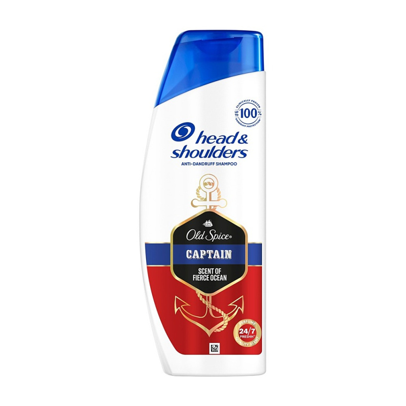Head & Shoulders H&S šampon 400ml Old Spice Captain