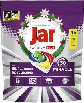 Jar Our 30 Minute Miracle Platinum Plus Spring kapsle do myčky nádobí