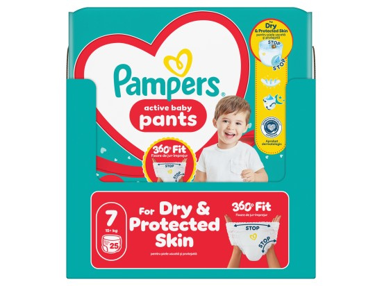 Pampers Active pants VP S7 (25ks/fol)