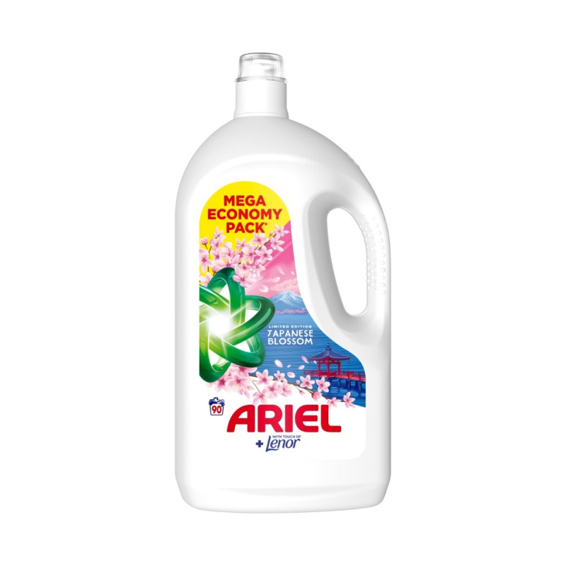 Ariel Japanese Blossom Prací gel 90 PD