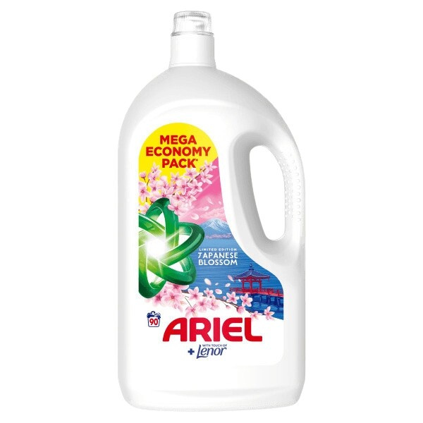 Ariel Japanese Blossom Prací gel 90 PD