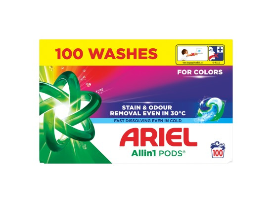 Ariel Color Allin1 kapsle na praní 100 ks
