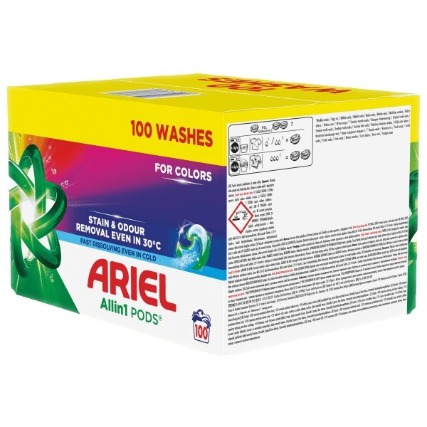 Ariel Color Allin1 kapsle na praní 100 ks