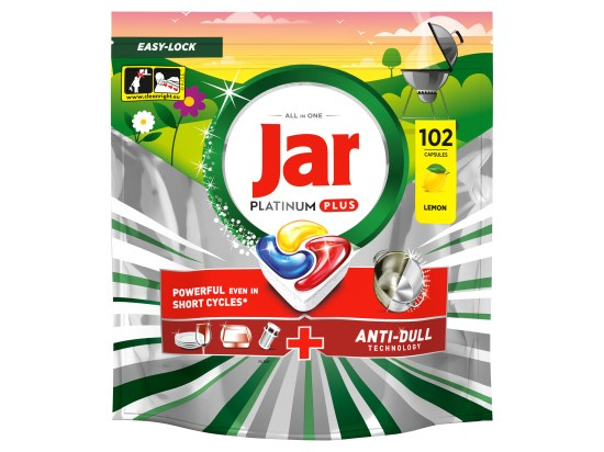 Jar Platinum Plus Lemon kapsle do myčky