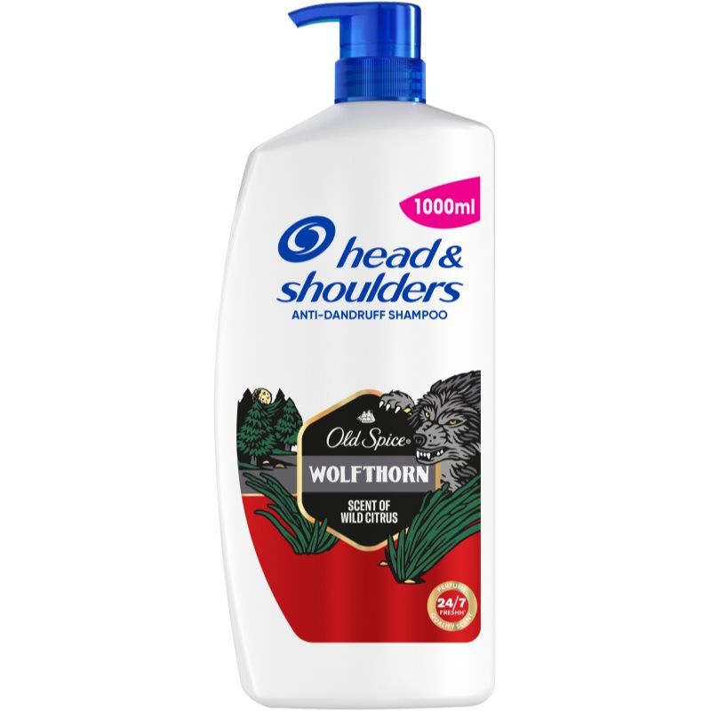 Head & Shoulders Old Spice Wolfthorn šampon proti lupům 1000 ml