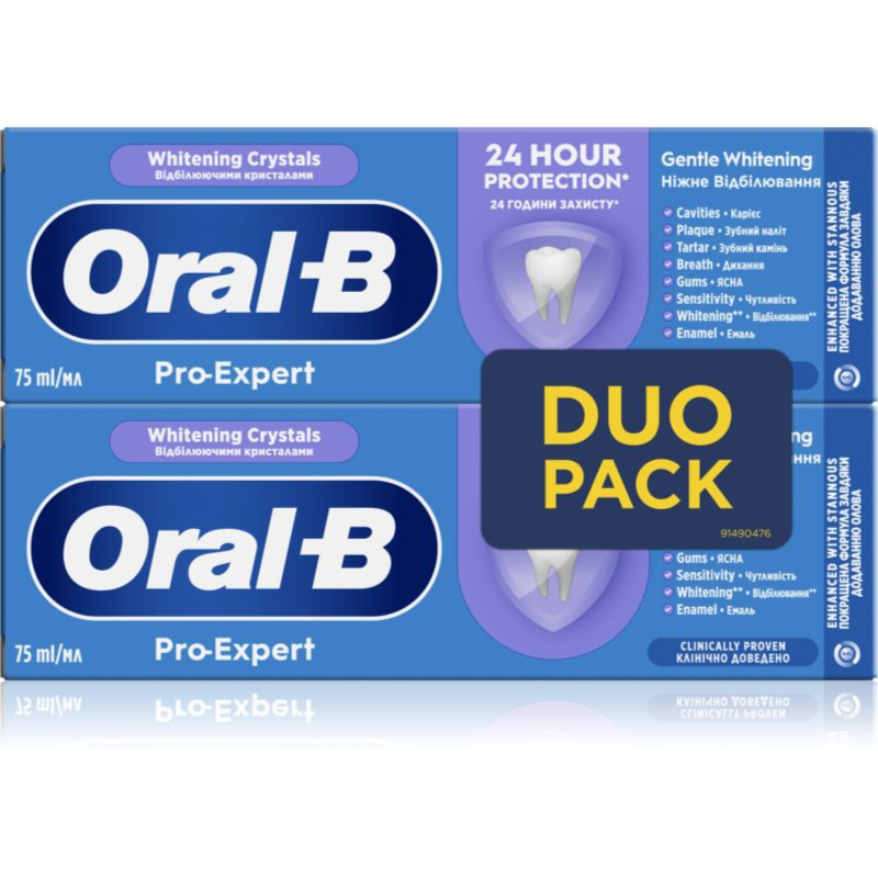 Oral-B ZP (2x75ml/bal) Whitening
