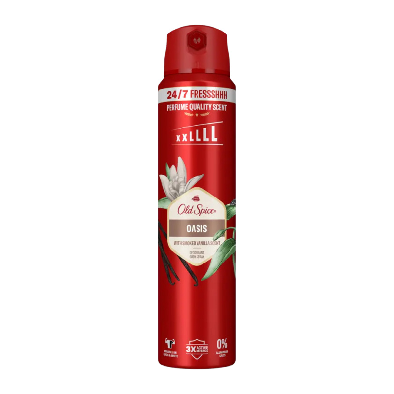 Old Spice Oasis deodorant ve spreji pro muže 250 ml
